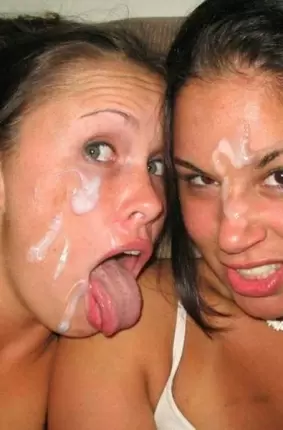 Images 2 - Девушки принимают сперму на лицо 